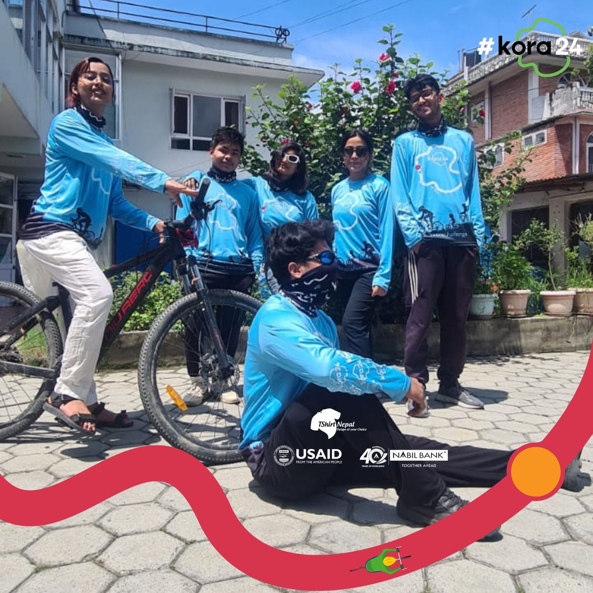 korachallenge's tweet photo. #Kora24 | Collect your Kora Merch!! 👕

Pickup Point: #LabimMall
Date: 14th July 2024
Time: 1400- 1900hrs

Note: Jerseys and Buff ONLY for the REGISTERED RIDERS of Kathmandu Kora!! And watchout for tomorrow’s announcement!!

#Jerseys #KoraJersey #KoraJerseys #Kora #KoraChallenge https://t.co/CaIfaPiGAn