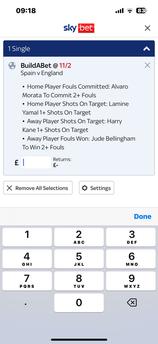 cxozzaaa's tweet photo. England vs Spain bet builder 🔥👏

Thoughts 💴💴💴 https://t.co/GmDgDvOkzb