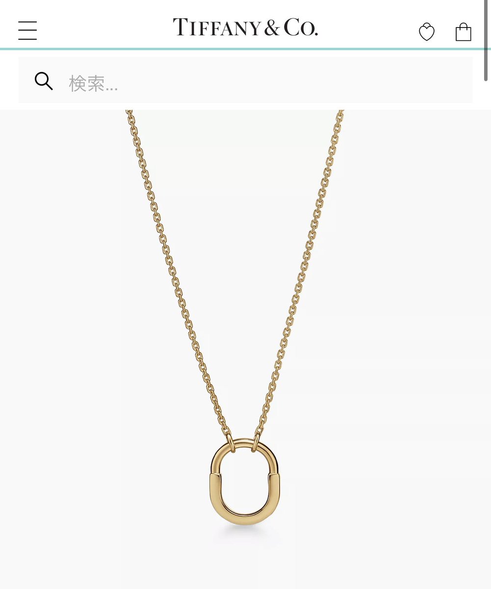 ティファニーロックのネックレス.ᐟ.ᐟ スモールサイズが30万円台で