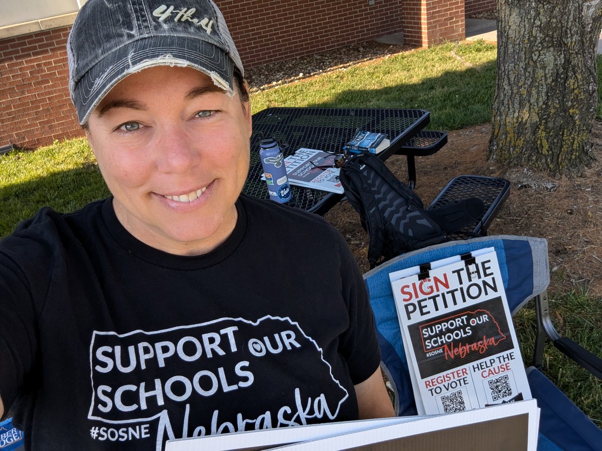 AngieLauritsen's tweet photo. ✨Last couple of days to sign the petition✨
Find a location to sign at https://t.co/colSEHQJW5 or come visit me in Elkhorn at the Bess Johnson library. I will be here till 1:00 if you need to:
✅ Turn in your sheets
✅ Notarize sheets or 
✅ Sign the petition
@SOSNebraska #SOSNE https://t.co/cbaWntlNux