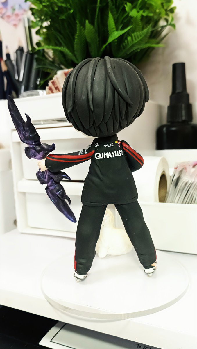 whaleclay0_0's tweet photo. Commission clay for Hải Ínn 
Gumayusi🥰🥰
#gumayusi #t1 #handmadegift #handmade #diy #clayfigure #clayart #claydolls #viral https://t.co/6YpACxeIz9