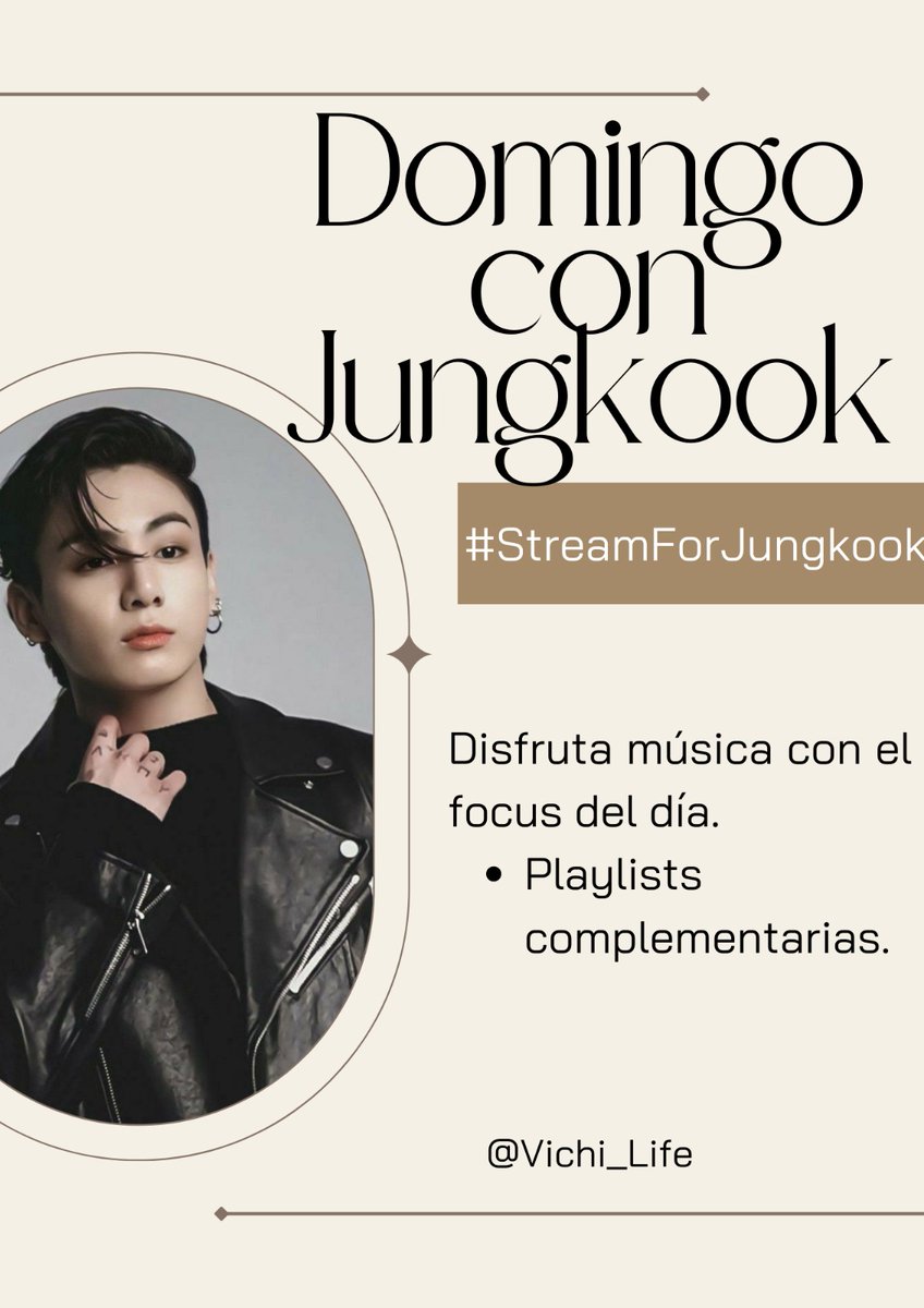 Vichi_life's tweet photo. ¡Stream Diario!
#ARMYonSpotify #StreamForJk
Playlists 💜👇
°https://t.co/KBCs4g6kJT
°https://t.co/CVNxqhY92N
°https://t.co/iakUVRZ80P
°https://t.co/Tcgxna11IM
°https://t.co/WSprdVDoxq https://t.co/VA1xcVIa6f