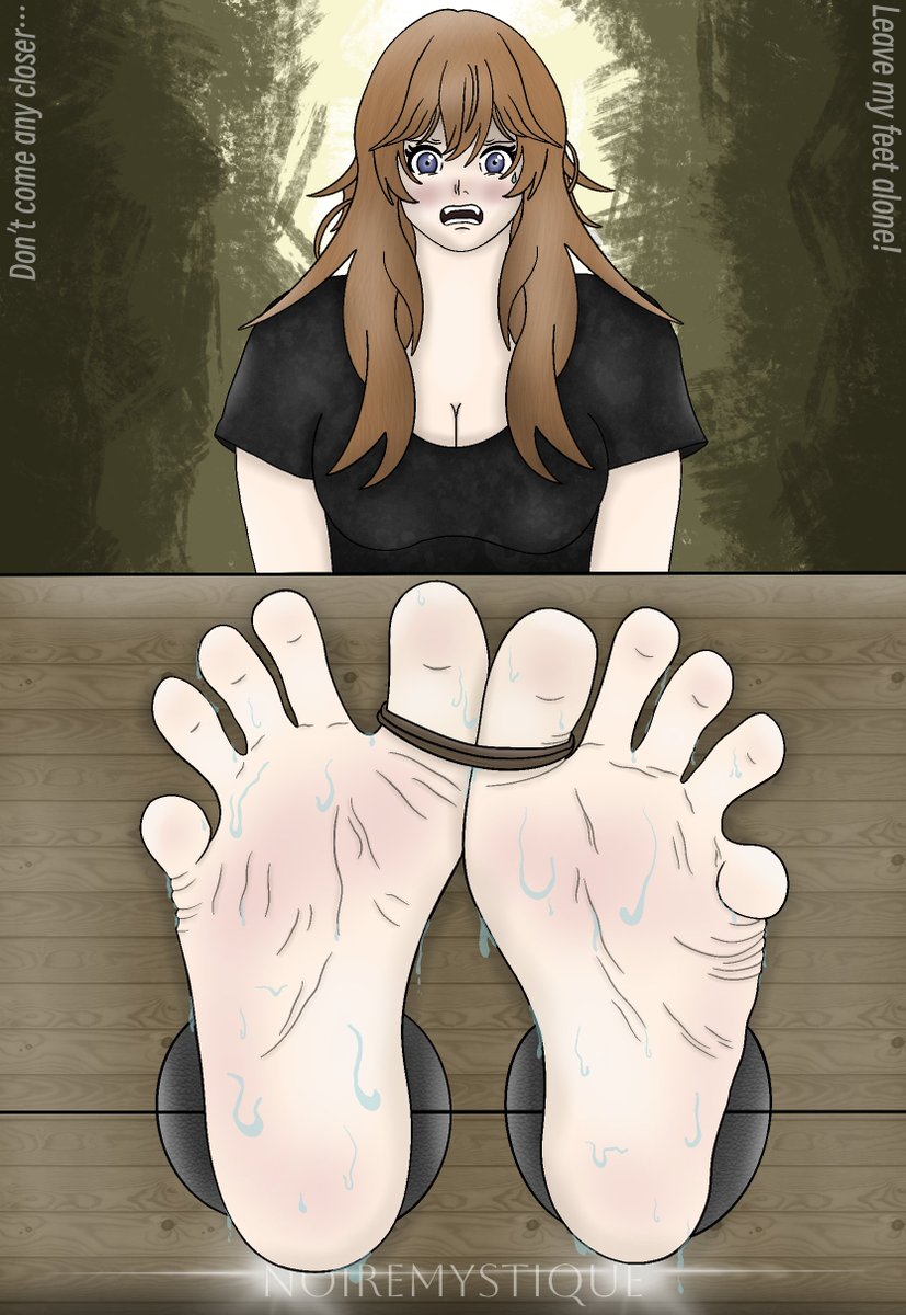 A Rueful Redhead.

deviantart.com/noiremystiquex

#tickling #feet #tickletorture #fetish #soles