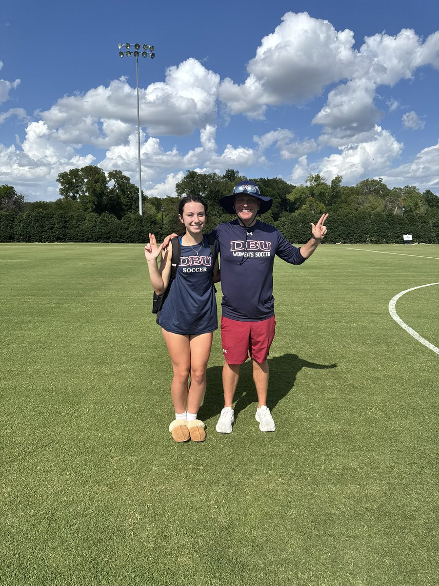 had such an amazing time at <a href="/DBUWomensSoccer/">DBU Women's Soccer</a> ID camp. Learned a lot of new things that I can use on and off the field. Thank you DBU for this amazing opportunity.