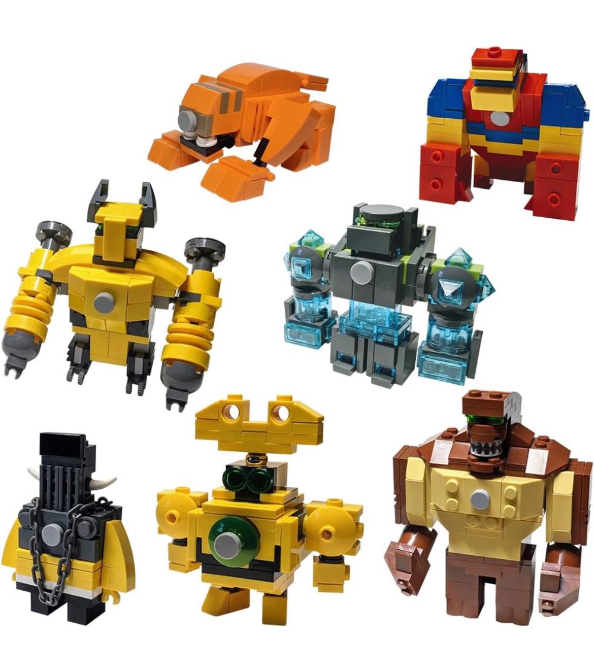 Ben 10 News on X You can find bootleg Ben 10 Lego toys of Wildmutt Bloxx Armodrillo Shock Rock Toepick Clockwork and Humungosaur on Amazon for 34.99 with a 5 coupon you