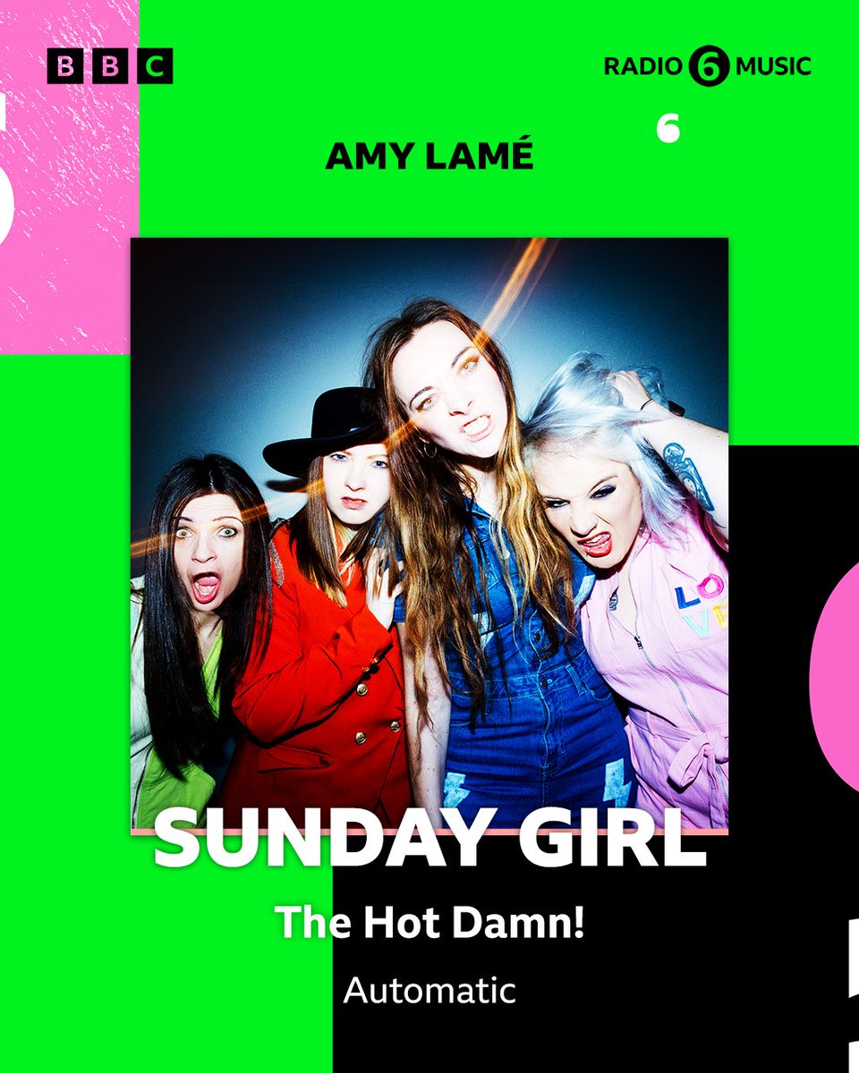 Big love to <a href="/amylame/">Amy Lamé</a> for giving ‘Automatic’ a spin on #bbcradio6 this morning 🩵💚🩷🧡 listen again here: bbc.co.uk/sounds/play/m0…