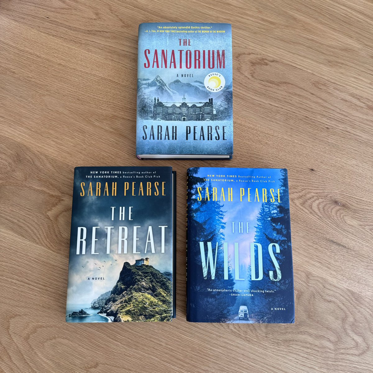 📚 My three thrillers together… 📚 

I can’t quite believe that in just a couple of days all three books will be out in the world…just two days to go!!!