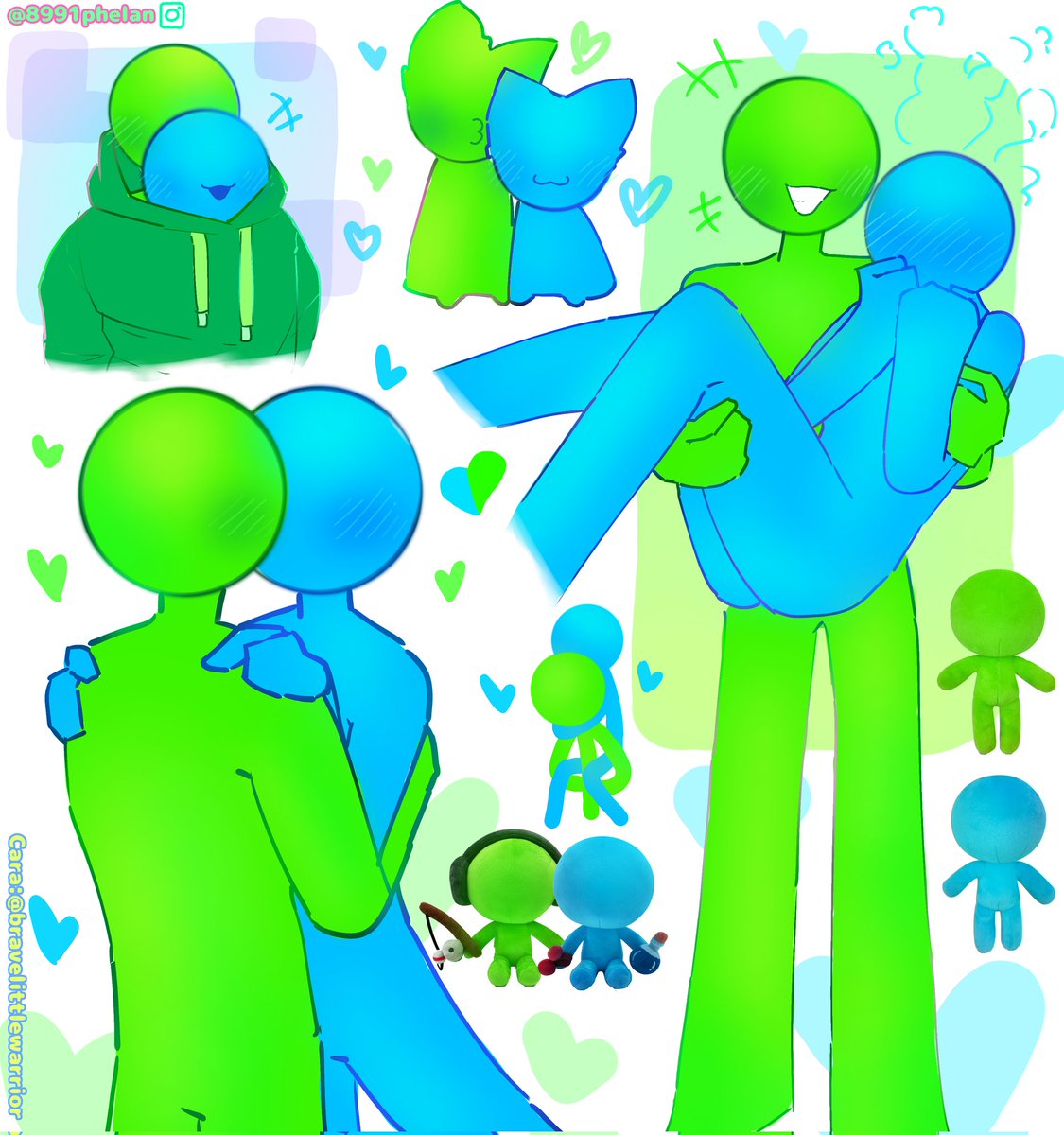グラフィティアート 青 黄 緑 HEHE~ MORE SHIP FOR YOU ALL OUT THERE, blueXgreen !!!💚💙 :3