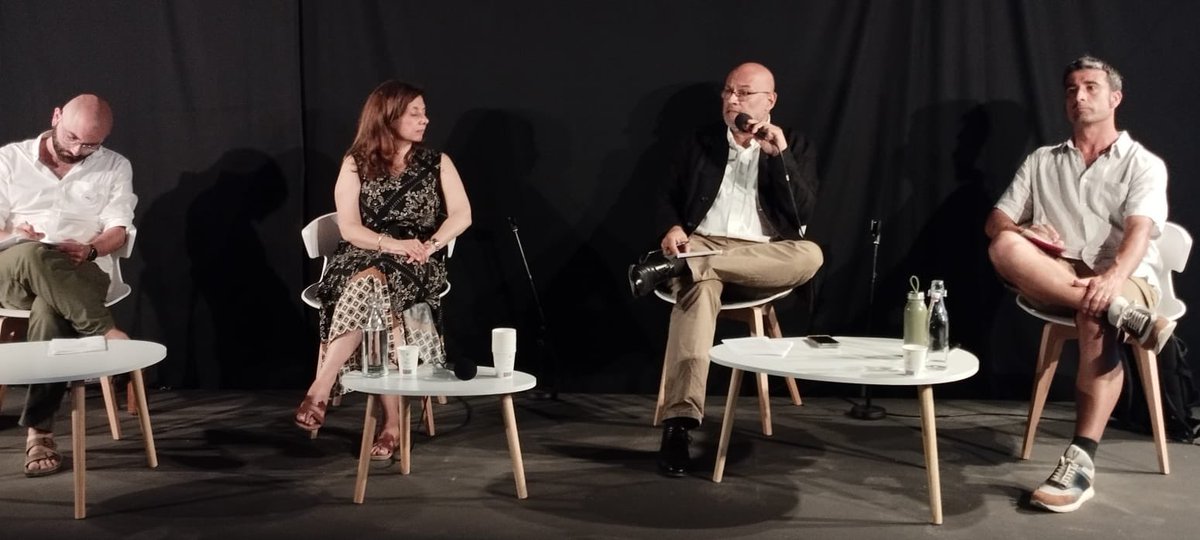 News Tank Culture (@newstankculture) on Twitter photo #EnDirect
Gautier Marchado (cie Parole en Acte), Vincent Roche Lecca (<a href="/TheatreBourg/">Scène nationale de Bourg-en-Bresse</a>), et Caroline Verdu (<a href="/LaPepiniere_Th/">La Pépinière Théâtre</a>) interviennent :
"Face aux atteintes à la liberté d’expression ou aux menaces, quelle réaction des producteurs, des programmateurs et des artistes concernés ?" #EnDirect
Gautier Marchado (cie Parole en Acte), Vincent Roche Lecca (<a href="/TheatreBourg/">Scène nationale de Bourg-en-Bresse</a>), et Caroline Verdu (<a href="/LaPepiniere_Th/">La Pépinière Théâtre</a>) interviennent :
"Face aux atteintes à la liberté d’expression ou aux menaces, quelle réaction des producteurs, des programmateurs et des artistes concernés ?"