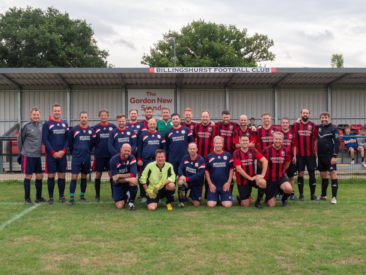 Billingshurst FC Vets (@billifcvets) on Twitter photo Cover photo courtesy of <a href="/_Iain_Gibson_/">Iain Gibson</a> 
Fancy joining this bunch of marvellous Billi legends for a couple of friendlies this year? Aged 35+? Give us a message, or contact <a href="/Dan_Stepney/">Dan</a> New (old) players welcome! Cover photo courtesy of <a href="/_Iain_Gibson_/">Iain Gibson</a> 
Fancy joining this bunch of marvellous Billi legends for a couple of friendlies this year? Aged 35+? Give us a message, or contact <a href="/Dan_Stepney/">Dan</a> New (old) players welcome!