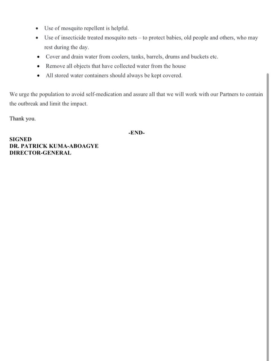 Press Release
‼️Public Alert on Dengue Fever!‼️