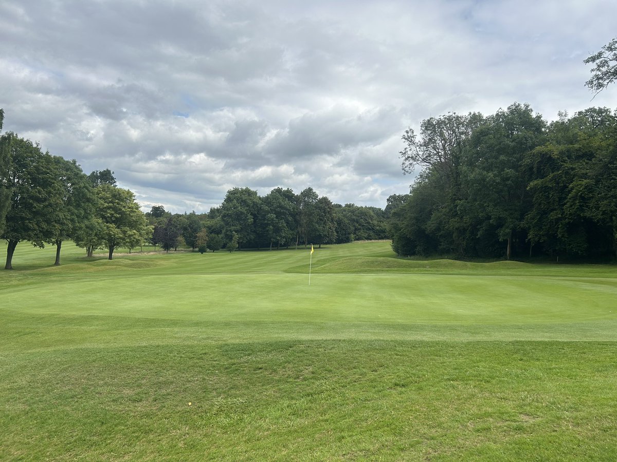 VerulamGreens's tweet photo. Superb effort from the team for the Club Championship with an Am and Pm setup. It’s been a tough few weeks keeping up with the growth and ensuring that course presentation remains 👌 https://t.co/9m7lFnXSOs