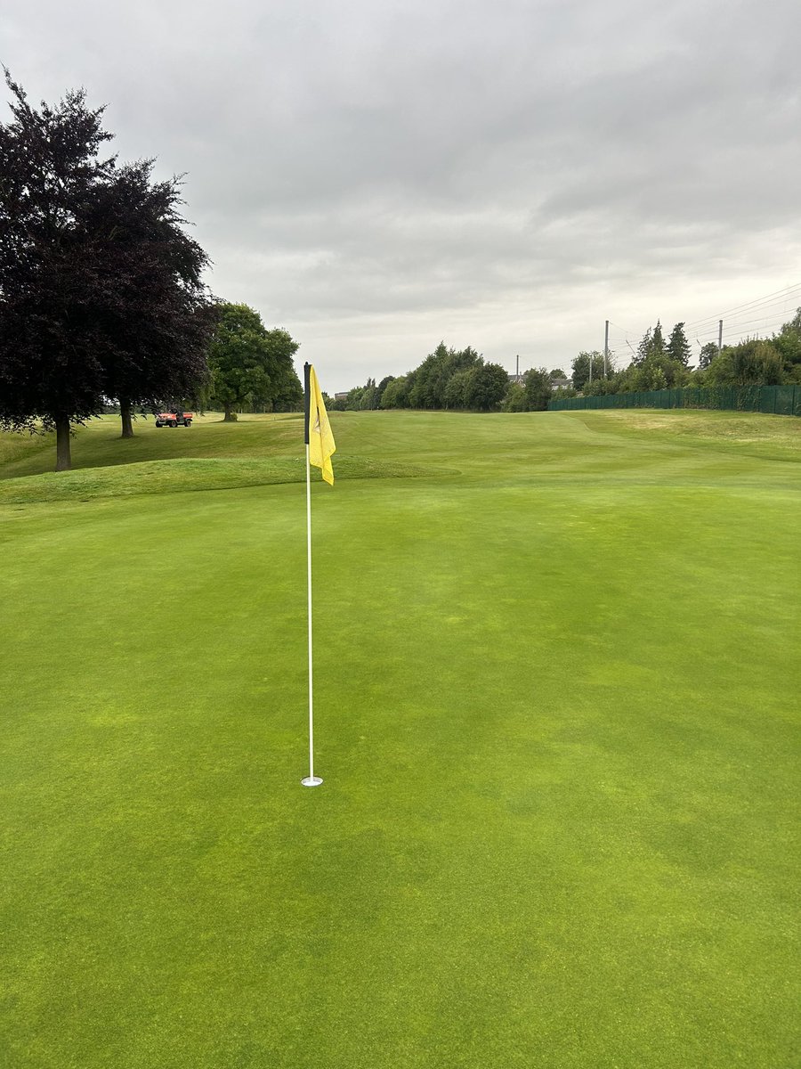 VerulamGreens's tweet photo. Superb effort from the team for the Club Championship with an Am and Pm setup. It’s been a tough few weeks keeping up with the growth and ensuring that course presentation remains 👌 https://t.co/9m7lFnXSOs