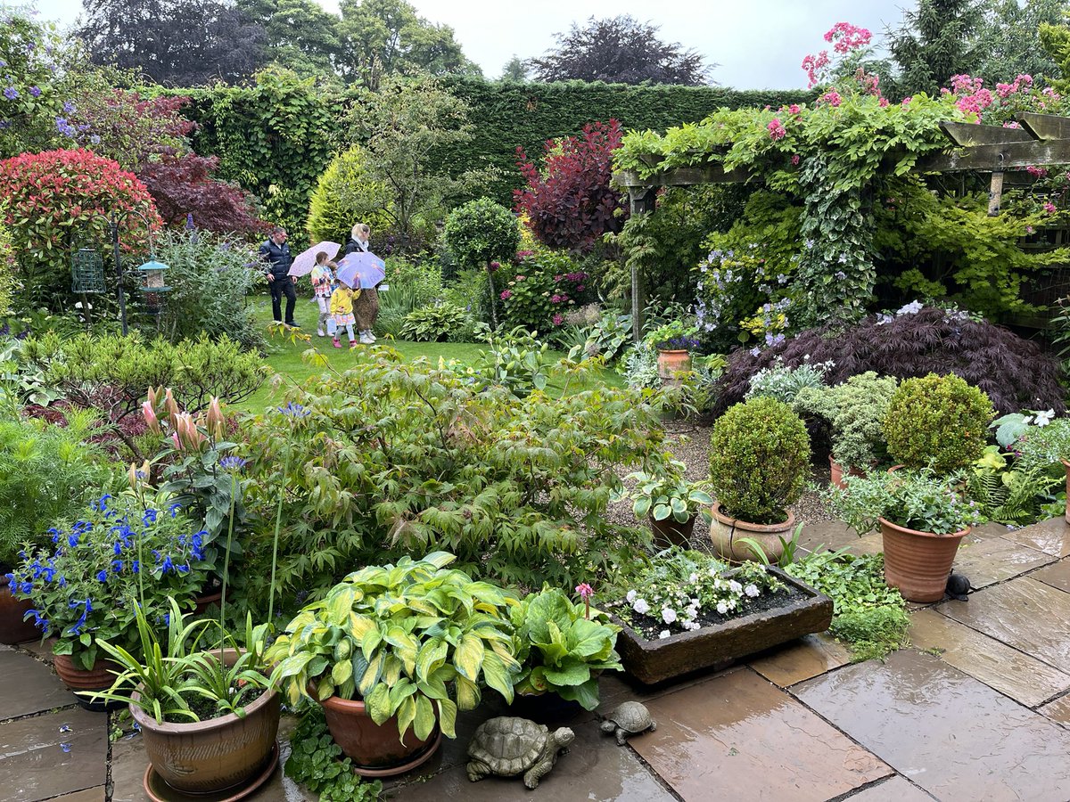 Open Gardens of Carmel Road. Open this afternoon, despite the weather findagarden.ngs.org.uk/garden/46191/T…