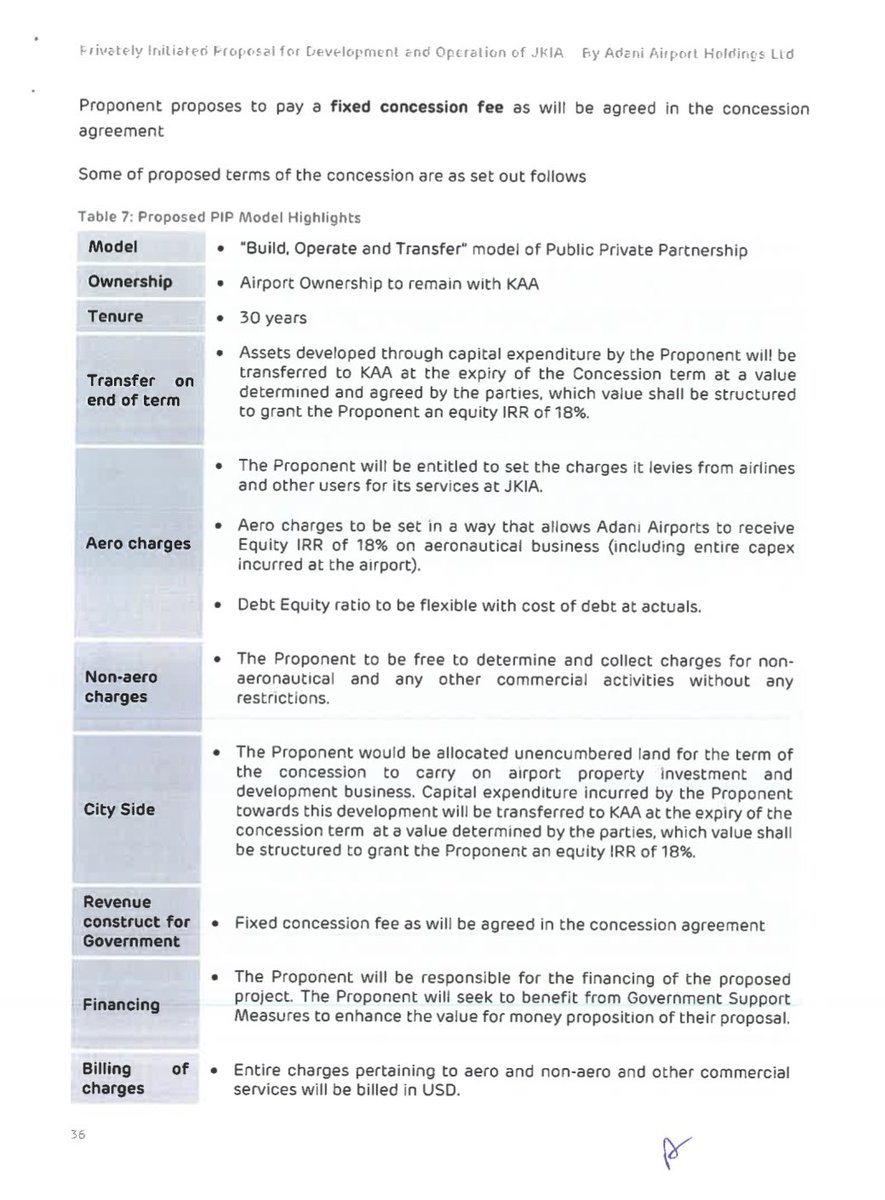 amenya_nelson's tweet photo. UPDATE: The PPP between @KenyaAirports and @AdaniOnline is SHOCKING! After 30 years of running JKIA they will hand over the project to KAA and will be refunded their CAPEX plus they will be left with 18% equity in JKIA! Further, the project capex is 1.85B USD, if we just recover the Eurobond that never reached Kenya we can finance this project fully. 

They also ask the government to avail FREE land where they propose to build city side development like in Frankfurt Airport which may lead to land issues in areas surrounding JKIA. #OccupyJKIA #DrainTheSwamp