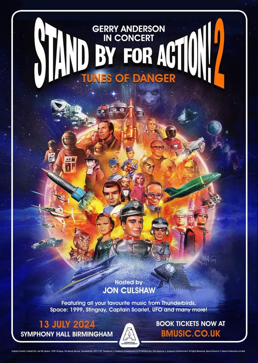 R_ViewMovies's tweet photo. Had an absolute blast at last night's @GerryAndersonTV STAND BY FOR ACTION 2 at @BMusic_Ltd, a truly FAB eveningโจ It was a real treat to meet @ImJamieAnderson
@cinemarionette @ChrisDalek
@jonculshaw @marcsilk (delighted when I mentioned Johnny Bravo!) & @WayneForesterVO ๐ถ๐ https://t.co/HjKbBcLurJ