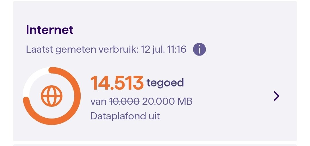 HKok74's tweet photo. @simyo wtf? Het is nu 14 juli en ik krijg dus een overzicht van 2 dagen geleden?
Wat heeft dat nou voor zin?
En wat heeft die dataplafond dan voor zin als jullie zo traag zijn? https://t.co/M1JDchXrpo