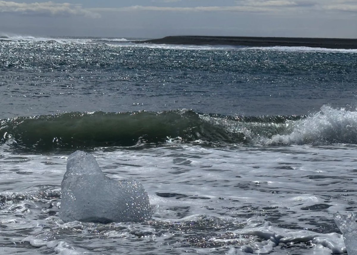 アイスランド ダイヤモンドビーチ💎