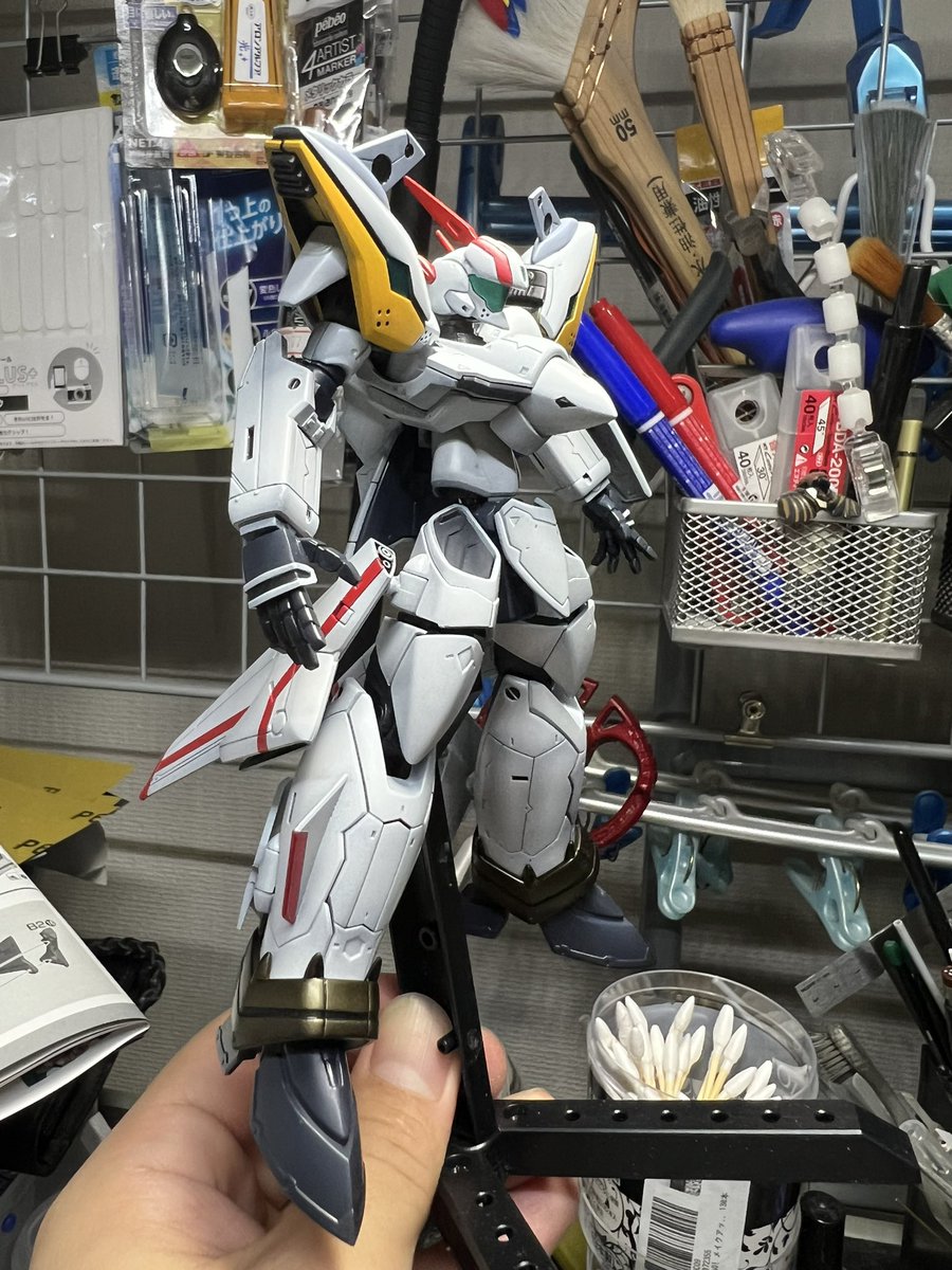 ⋛⋋( ｡╹ω╹｡)⋌⋚ VF-19P完成したどり♪ HG VF-19改をP型に改修した