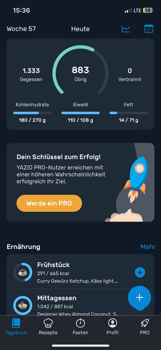 low fat läuft ganz gut