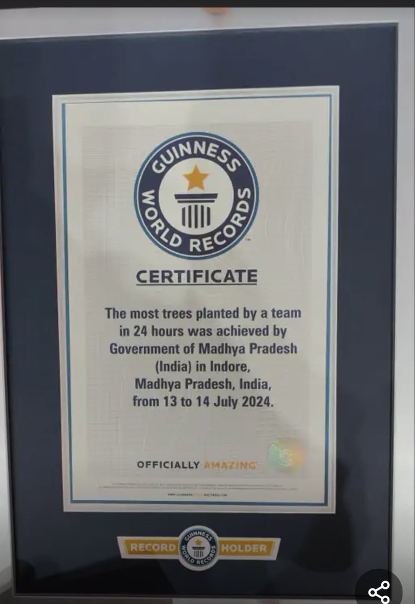 i__am_mann's tweet photo. Well done INDORE💪🏻🌴🪴

#worldrecord 
#Indore https://t.co/b0z6KGNIfY