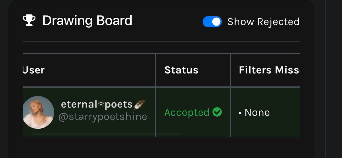 BroxiezOutfitz's tweet photo. One person unfortunately didn’t respond so we drew a new winner! 

congratulations @starrypoetshine 🏆 https://t.co/JEXHMrIWrP