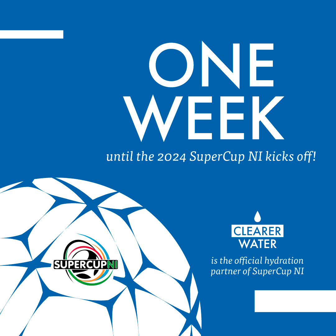 Clearer Water (@clearerwater) on Twitter photo What a month for football! The euros are in full swing, and the <a href="/SuperCupNI/">Budget Energy SuperCupNI ⚽️🏆</a> will be kicking off in one weeks’ time.
Clearer Water is proud to be able to support the future of football with hydration in the moments it matters most #ClearerWater #WaterThatHelpsPeople What a month for football! The euros are in full swing, and the <a href="/SuperCupNI/">Budget Energy SuperCupNI ⚽️🏆</a> will be kicking off in one weeks’ time.
Clearer Water is proud to be able to support the future of football with hydration in the moments it matters most #ClearerWater #WaterThatHelpsPeople