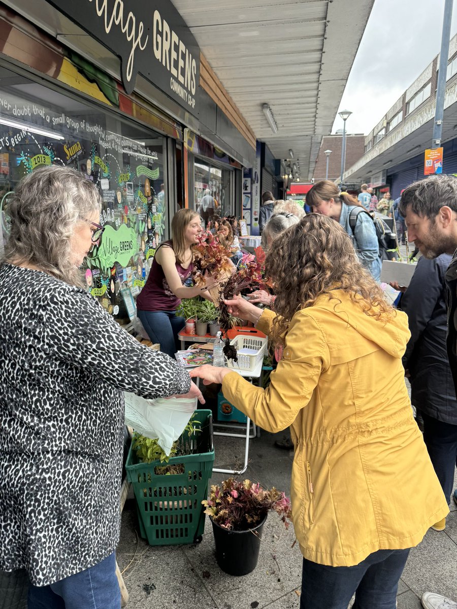 Awww our plant swap was a roaring success. So many people came loaded up with cuttings of indoor and outdoor plants to share, and lots of people left with some new plant babies 🥰

Thanks to Prestwich local Tiff for organising this fab event, and to <a href="/VillageGreensUK/">Village Greens</a> for hosting🌱