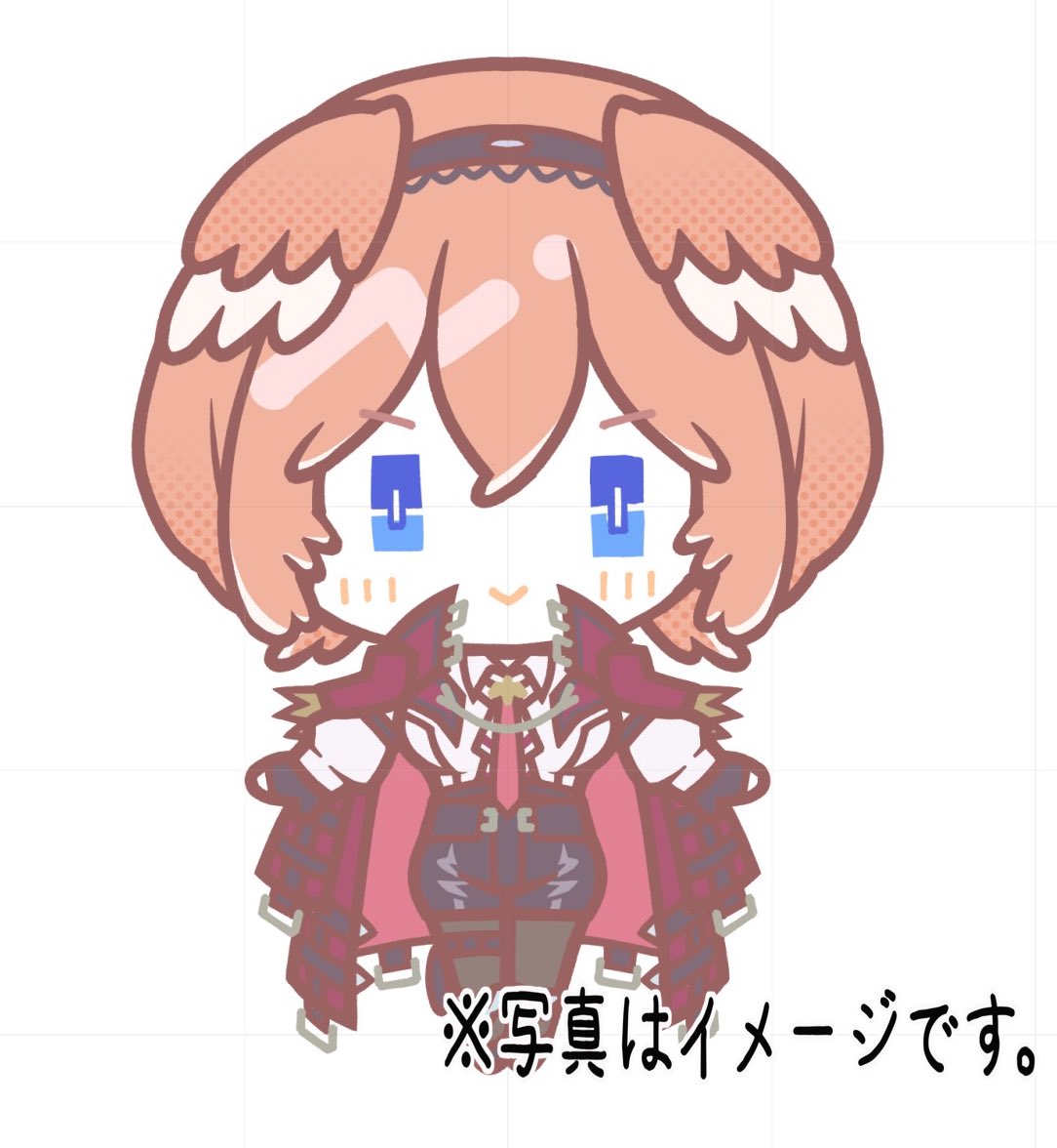鷹嶺ルイ ,鷹嶺ルイ(通常) 「アクキー先に入稿しておかないといけないから、ルイ姉とフブキちゃん描いてるwip」|ぐーやん🎀skebご依頼募集中！のイラスト