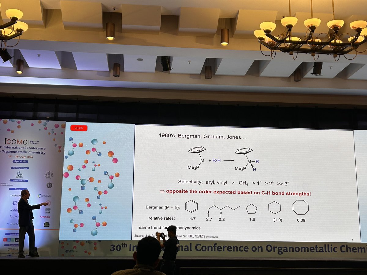 Nidhi Garg, Ph.D. (@nidhigarg1994) on Twitter photo Highly captivating talk by <a href="/alansgoldman/">Alan Goldman</a> in <a href="/Icomc2024/">ICOMC 2024</a> on alkane dehydrogenation to terminal alkenes by Ir-pincer complexes. <a href="/RutgersChem/">Rutgers University, Chemistry & Chemical Biology</a> <a href="/Basker_IITK/">Basker Lab</a> <a href="/Chemistry_IITK/">Chemistry_IITK</a> <a href="/IITKanpur/">IIT Kanpur</a> Highly captivating talk by <a href="/alansgoldman/">Alan Goldman</a> in <a href="/Icomc2024/">ICOMC 2024</a> on alkane dehydrogenation to terminal alkenes by Ir-pincer complexes. <a href="/RutgersChem/">Rutgers University, Chemistry & Chemical Biology</a> <a href="/Basker_IITK/">Basker Lab</a> <a href="/Chemistry_IITK/">Chemistry_IITK</a> <a href="/IITKanpur/">IIT Kanpur</a>