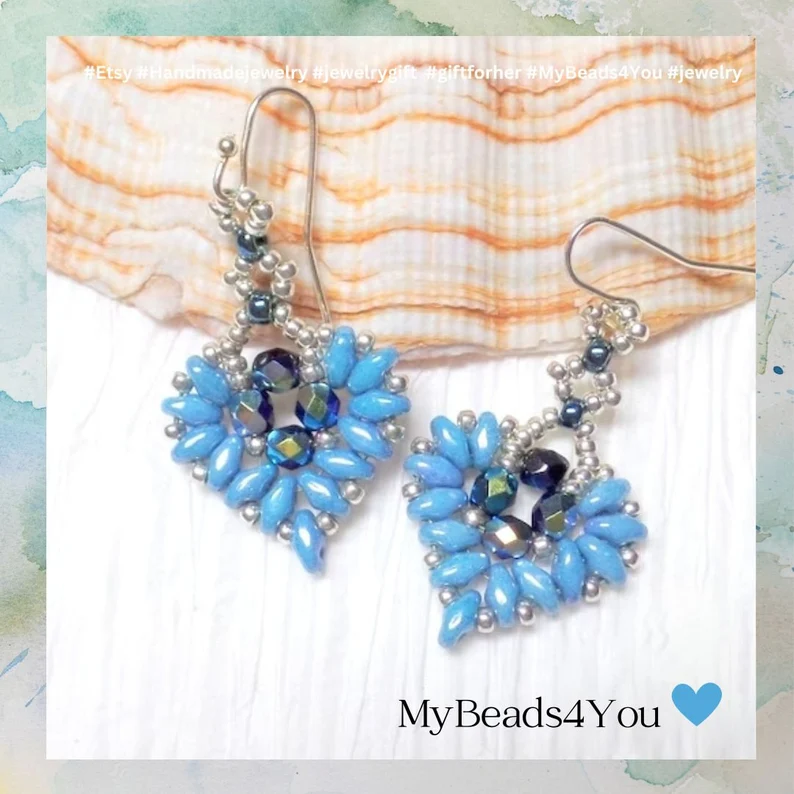 MyBeads4You_'s tweet photo. Earrings
https://t.co/eAnEbgvAIh
DIY
https://t.co/n3NoAv5B9D

#ShopIndie #Crafts #diygift #Earrings #SMilett23 #Etsyhandmade #seedbeadjewelry #giftforher #birthdaygift #girlfriendgift #blueearring #diyfashion #fashiontrends #etsyteamunity https://t.co/UW9rF1pcpL