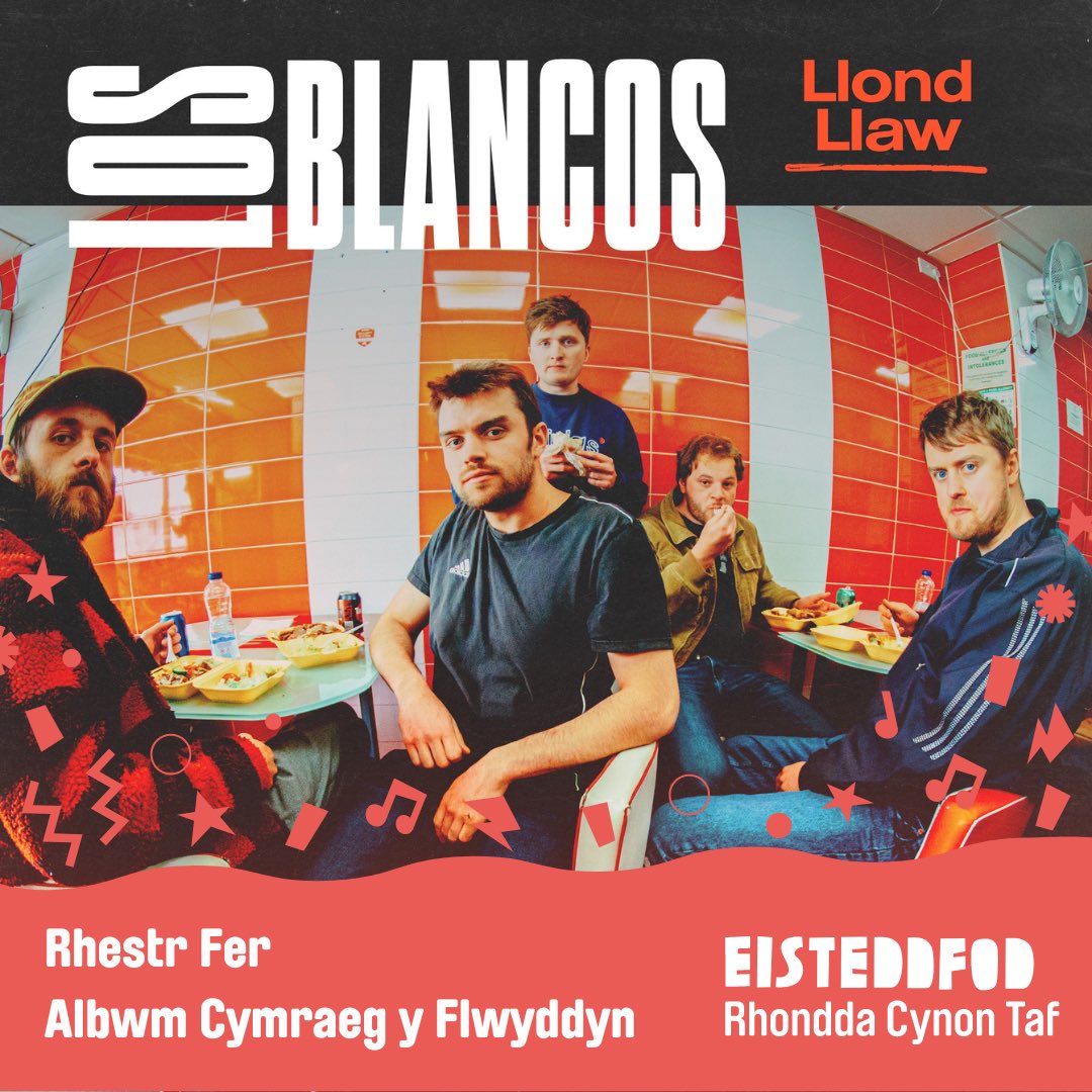 Libertino (@libertinorecs) on Twitter photo 🧡 Hynod o hapus i weld ail album <a href="/blancoslos502/">LOS BLANCOS</a> ‘Llond Llaw’ ar restr fer Albwm Cymraeg y Flwyddyn eleni, Diolch mawr i’r <a href="/eisteddfod/">eisteddfod</a> 💚
Gwrandewch: 🎧
open.spotify.com/album/509ZDxw5…
Finyl a CD: 🟠
libertinorecords.com/shop 🧡 Hynod o hapus i weld ail album <a href="/blancoslos502/">LOS BLANCOS</a> ‘Llond Llaw’ ar restr fer Albwm Cymraeg y Flwyddyn eleni, Diolch mawr i’r <a href="/eisteddfod/">eisteddfod</a> 💚
Gwrandewch: 🎧
open.spotify.com/album/509ZDxw5…
Finyl a CD: 🟠
libertinorecords.com/shop
