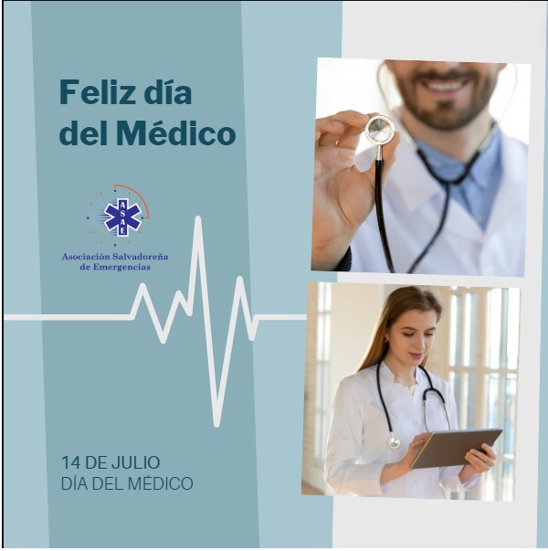Muchas felicidades estimados colegas. Desde la Asociación Salvadoreña de Emergencias (ASAE) reconocemos su encomiable labor.
#asaeoficial