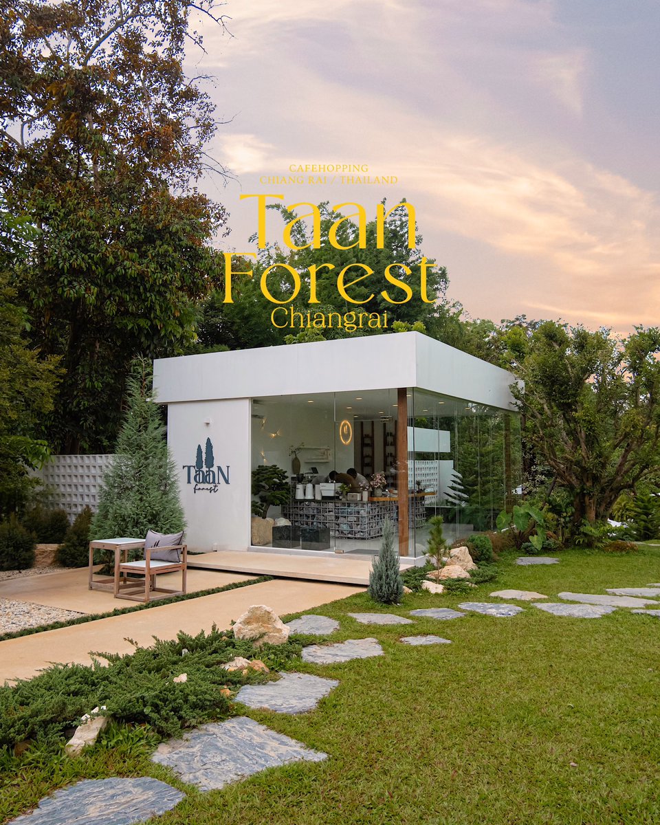 gocafethailand's tweet photo. Taan Forest ⛰️🌊🌳☕️
#คาเฟ่เชียงราย mood ดีมากก ตัวร้านจะอย���่ริมธาร รายล้อมไปด้วยต้นไม้รอบบริเวณร้าน บรรยากาศร่มรื่น ชิลสุดๆ มีที่นั่งทั้งโซนแอร์และ outdoor รอบบริเวณร้าน ไฮไลท์จะอยู่ริมธาร ฟีลดีมาก มานั่งชิลทานกาแฟ ฟังเสียงน้ำไหล นกร้อง ฮีลใจสุดๆ https://t.co/O7nsjCLlGY