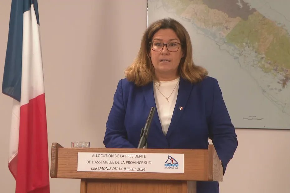 la1ere's tweet image. Crise en Nouvelle-Calédonie : "l’autonomisation des provinces doit être désormais sérieusement envisagée" selon Sonia Backès dans une allocution ce 14 juillet

📲💻la1ere.francetvinfo.fr/nouvellecaledo…