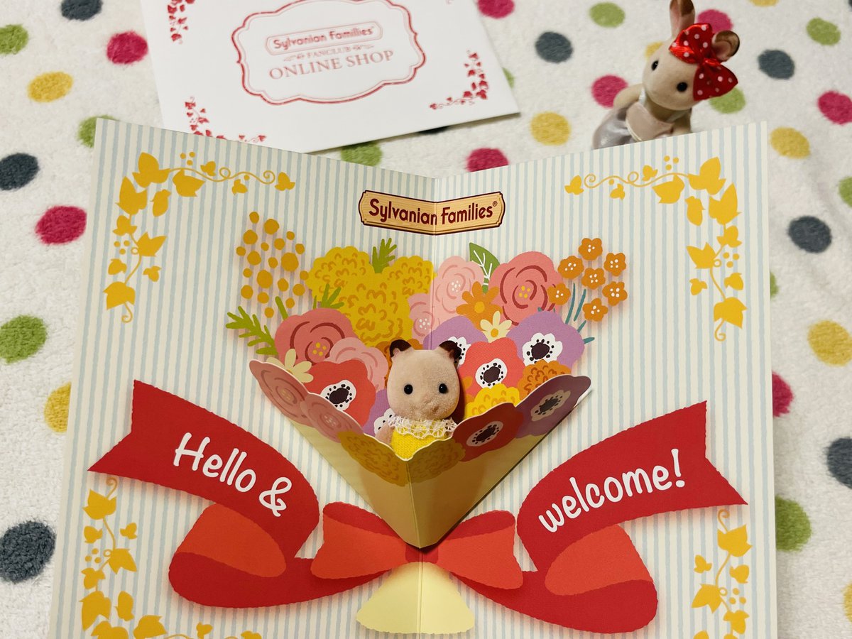 SumomoHappyRoom's tweet photo. シルバニアオンラインで買った〜☺️✨

ノベルティかわいい。 https://t.co/8Nmt5OGi9R