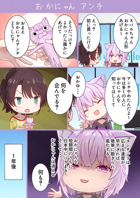 おかにゃん活動 #絵かゆ #プロテインザスバル