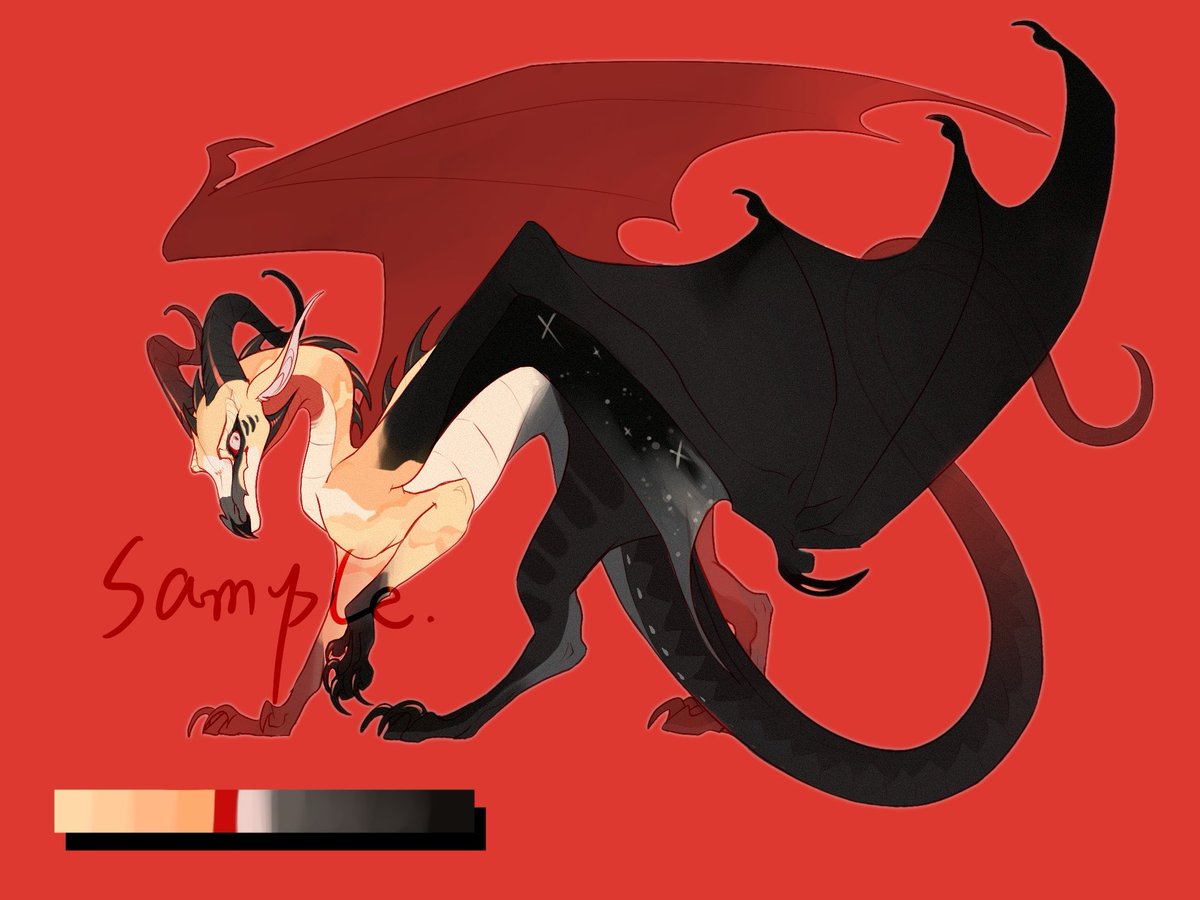 sanddusk's tweet image. Some designs
 #WingsofFire #Dragon #wingsoffire