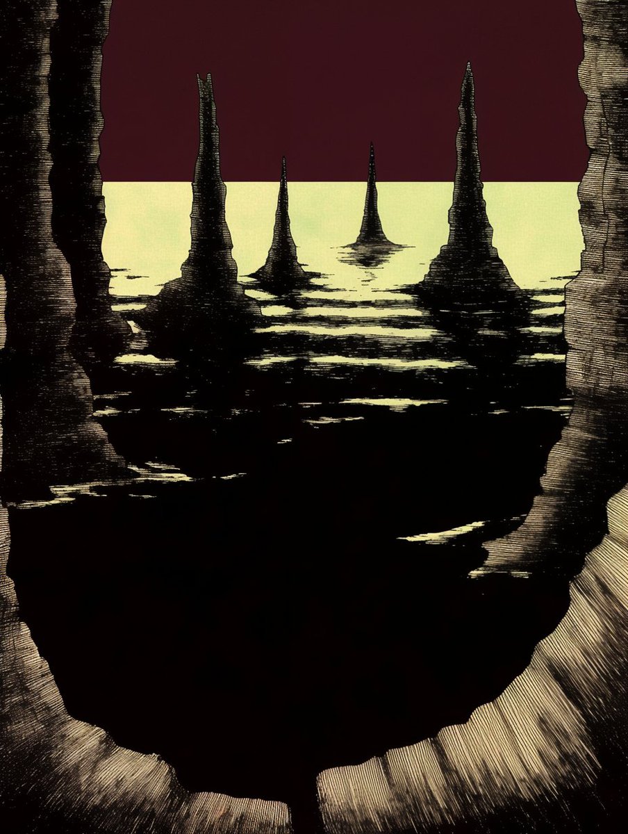 reachartwork's tweet photo. quicksilver caverns &amp; acrid bog https://t.co/7GRNoZYELV