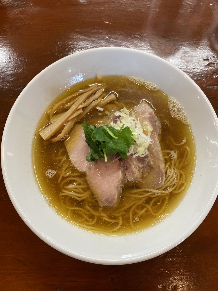 拉麺芳(上田市) 和風醤油らー麺