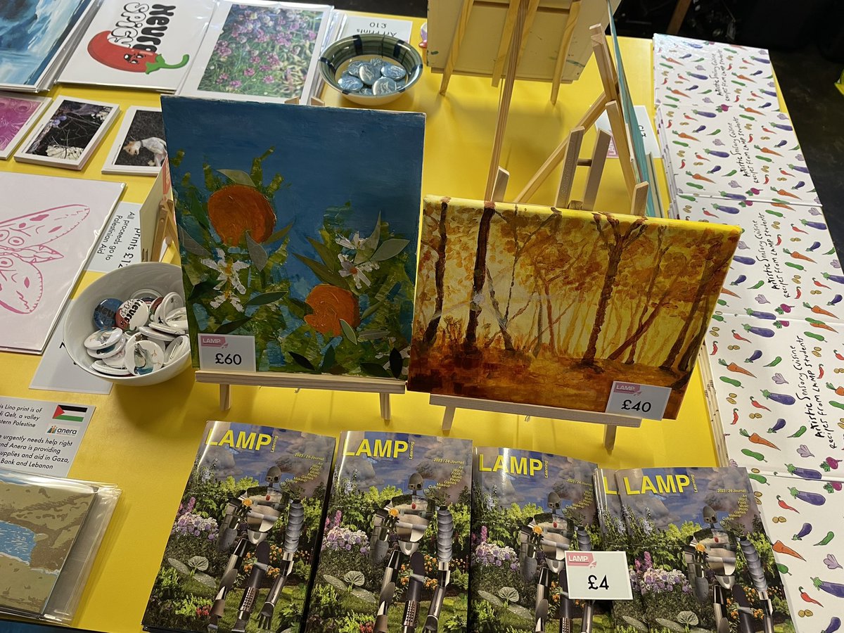 Our shop is open from 11am until 4pm at our art exhibition today! Come on down! 😍