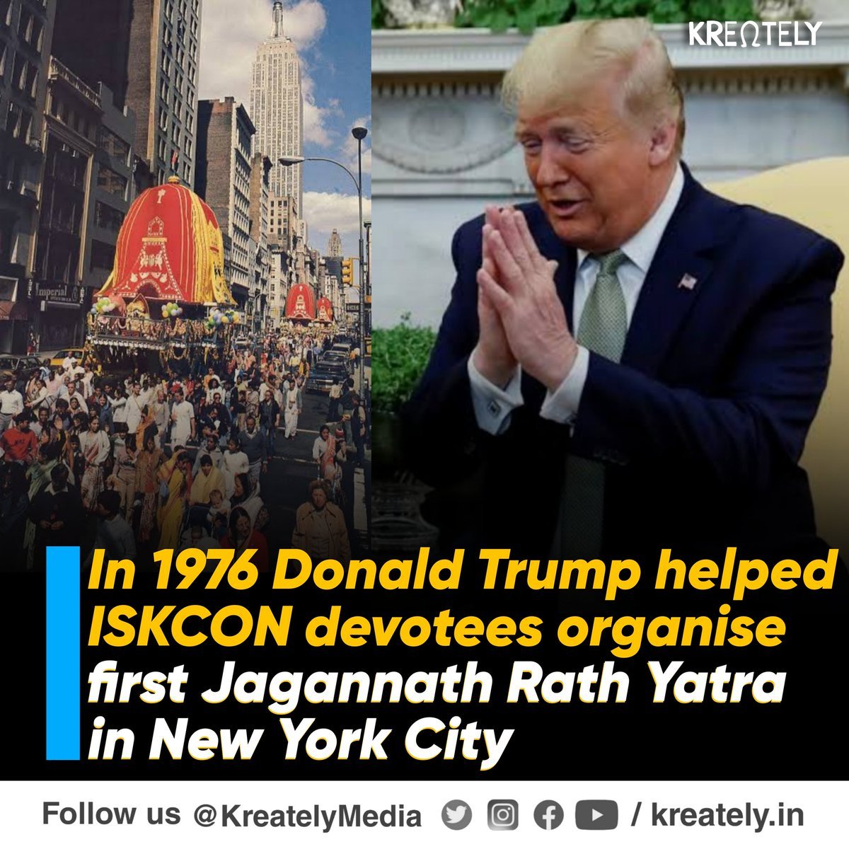 MEHUL06's tweet photo. If Krishna is with you, Nobody can kill you.
If Krishna is against you, Nobody can save you.
Hare Krishna ๐ #Trump2024 #shootar #Trump #Encounter https://t.co/5IUGt7ZkOa
