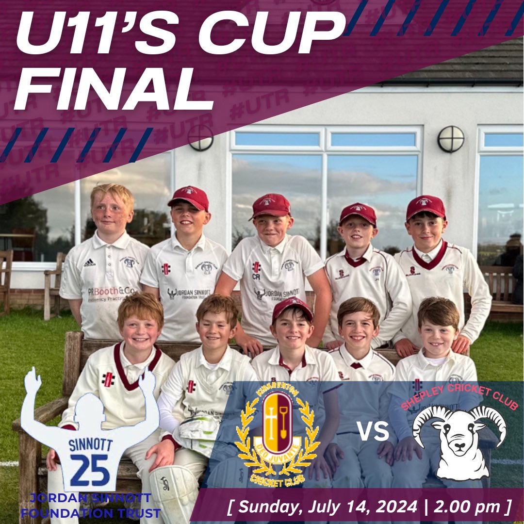 ShepleyCricket's tweet photo. CUP FINAL DAY:

U15’s V @Huddsscholescc (A) - 12:30 start (40 overs) 

U11’s v @kirkburtoncc (A) - 14:00 start 

Good look Rams, enjoy the day 🐏🐏🐏 https://t.co/QKAuYVOOP4
