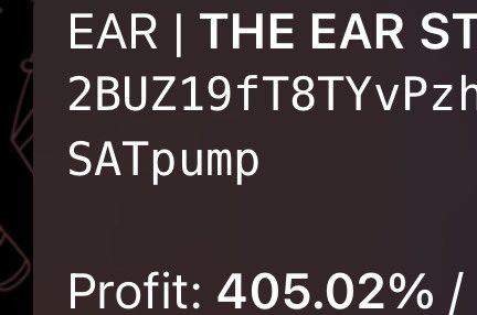 web3solutionist's tweet image. $EAR STAYS ON 🛜