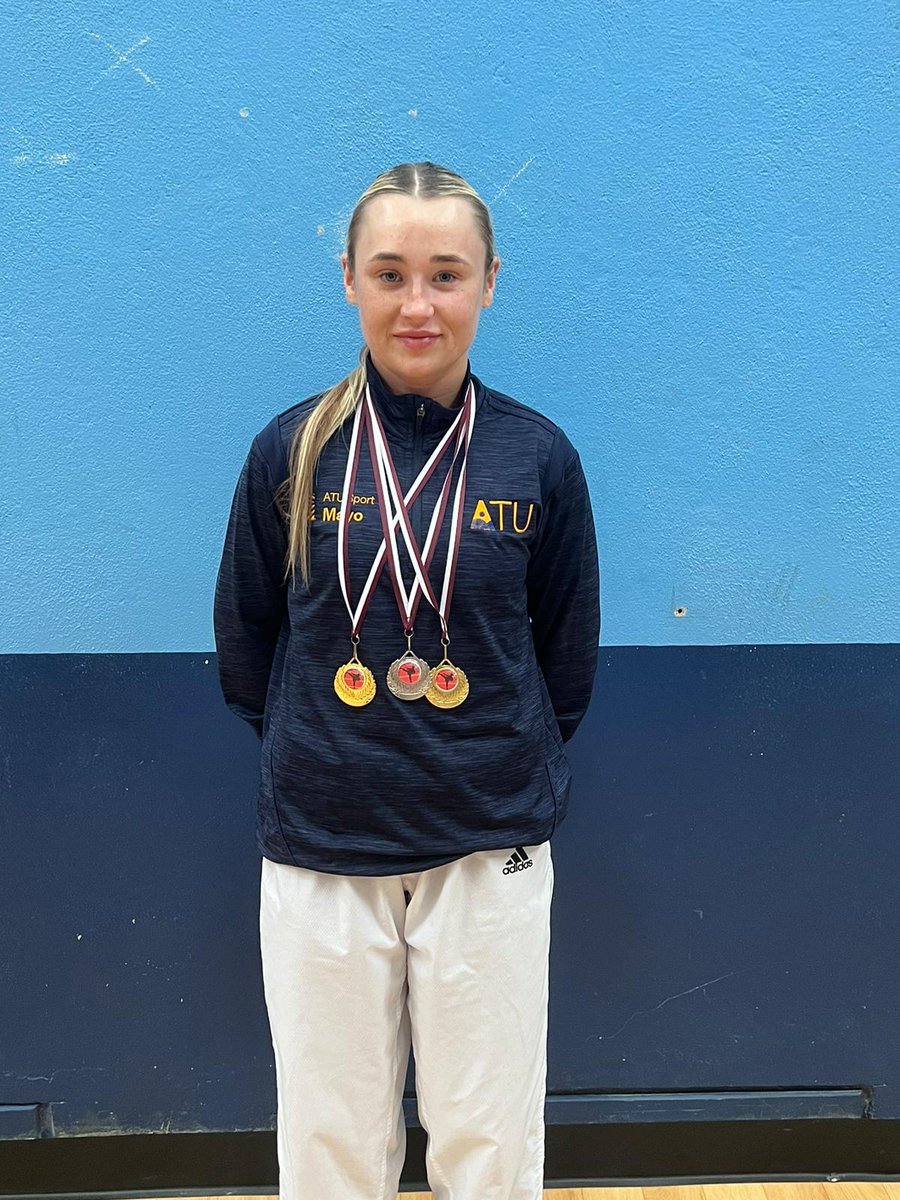 Best of luck to Tirna Connors, who is travelling to Hungary today to compete for <a href="/ATU_Mayo/">ATU Mayo</a> in the Karate competition for the European University Games

Follow Tirna's journey on Instagram: @tirnakaratejourney_ 

#ATU #ATUSport #GetInvolved #GetInspired