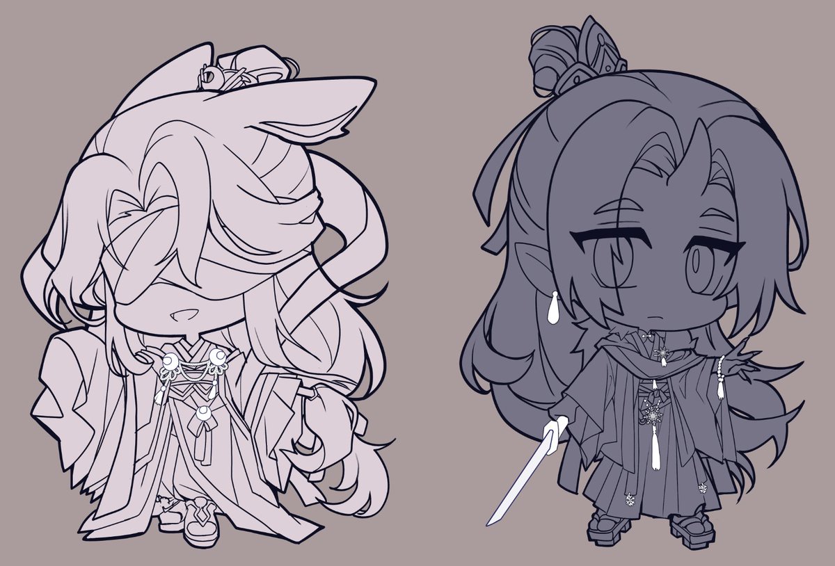 「Sorry Jingyi....I needed to work on some」|Korvenのイラスト