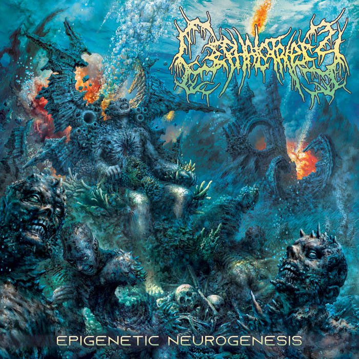 ZTextremeMetal's tweet image. #NowPlaying

-Cephalotripsy 
-Epigenetic Neurogenesis 
-2024
-Technical/Slamming Brutal Death Metal

cephalotripsy.bandcamp.com/album/epigenet…

#SlammingBrutalDeathMetal 🇺🇸 #slam
#technical #HeavyAF #GuitarTone 
#drums #Groove #BlastBeats #bass 
#Vocals #guttural #Artwork #logo 
#heavy 🤘🏻🔥🔥🔥🤘🏻