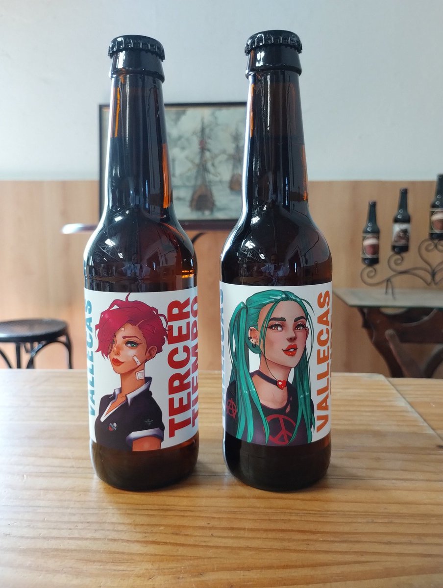 lahidromeleria's tweet photo. Ayer fuimos a por reposición de dos de las variedades de cervezas de @AlbuferaVK, Tercer Tiempo, una estilo bitter y Vallecas Pride una Whisky Ale 😉 https://t.co/s8MHEgk2kF