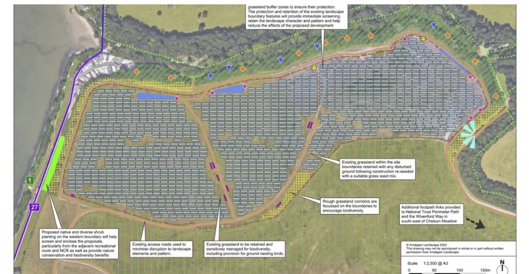 BettyBunny23's tweet photo. 'The lithium batteries are unstable, causing fires that canโt be put out.' Yep, @nationaltrust #Saltram.....what could possibly go wrong?
#Plymouth
#ChelsonMeadowSolarFarm https://t.co/7hoK3MKOli