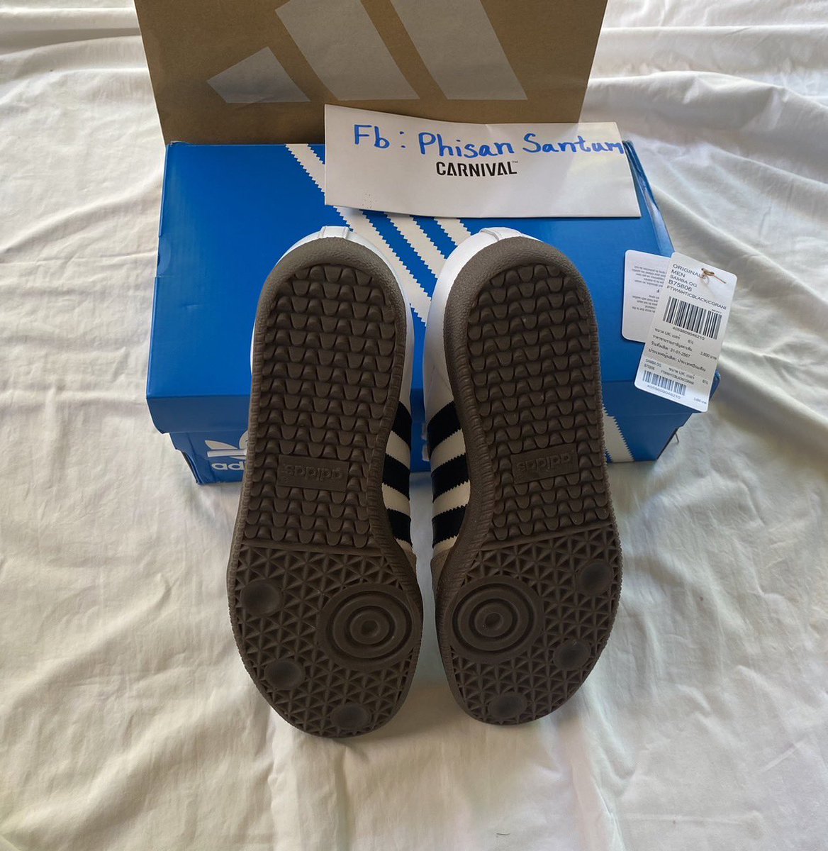 aruntawanxx's tweet photo. Adidas Samba OG Size us 7 uk 6.5 สำหรับเท้า 40 Details : มือสอง สภาพใหม่ ช้อปไทยอุปกรณ์ กล่อง ป้าย ถุงจากช้อป หลักฐานการซื้อใบเสร็จ ครบ ส่งต่อ 3,300.- 👟 #adidassamba #ส่งต่อsamba #ส่งต่อadidassamba #samba2 #มือสองแซมบ้า #อดิดาสแซมบ้า #sambaมือสอง #ส่งต่อadidas #รองเท้าadidas https://t.co/SbHPVXpOHU